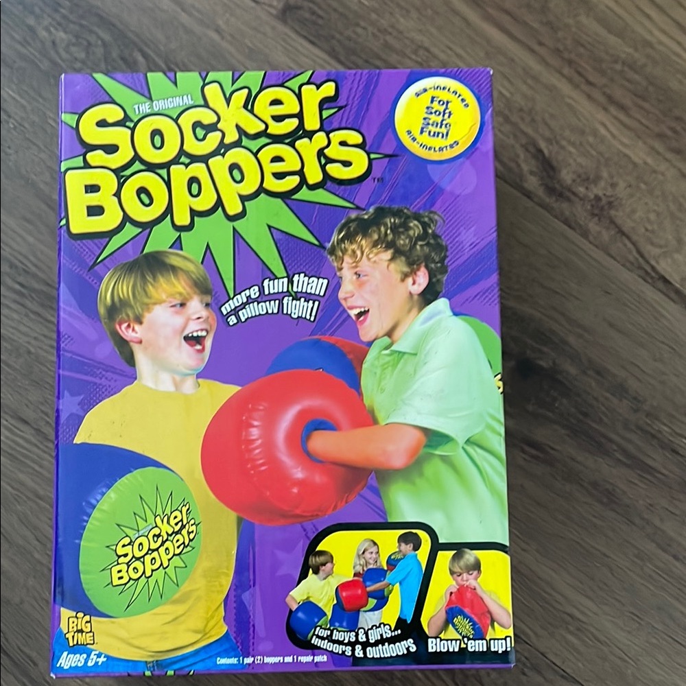 Socket Boppers Air-Inflates ages 5 and Up